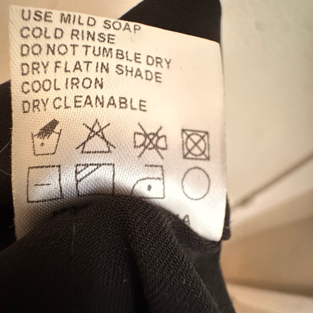 Shona Joy Black Draped Midi Dress Spaghetti Strap Formal Dress Size 8 Like New - Picture 8 of 8
